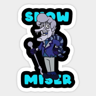 SNOW MISER VINTAGE Sticker